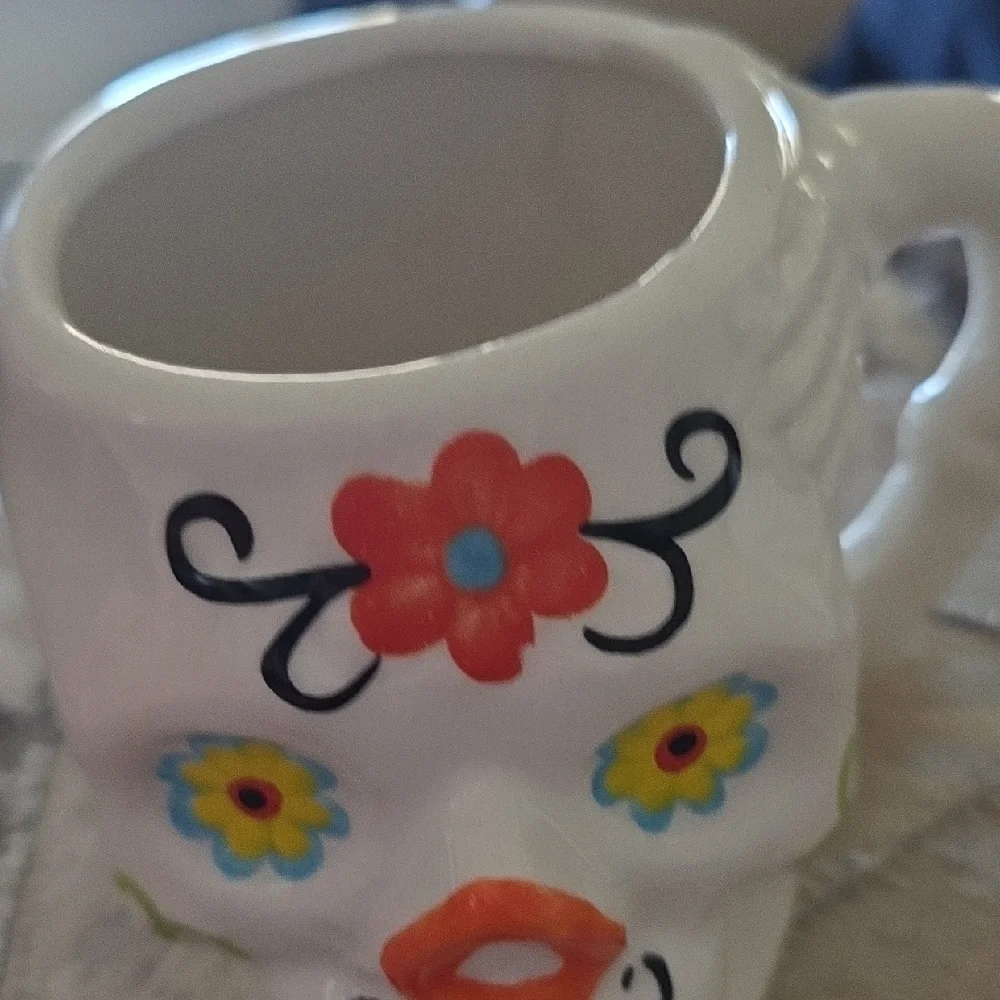 Colorful Skull Mug - Picture 8 of 9